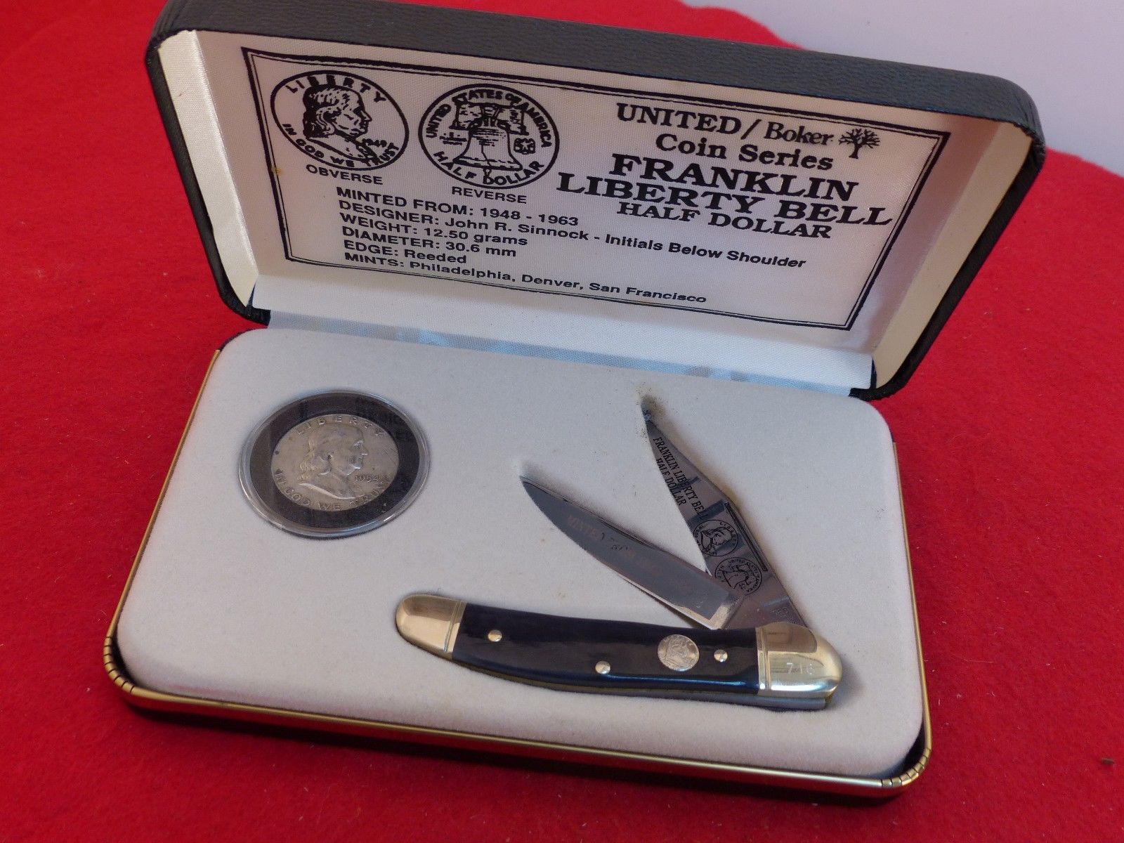 German Eye Brand 1 Blade Copperhead, Solingen Carbon Steel Blade